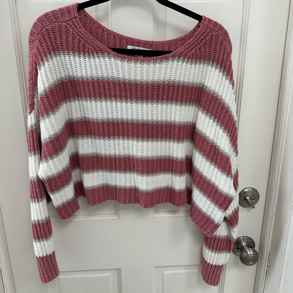American Eagle Striped Sweater